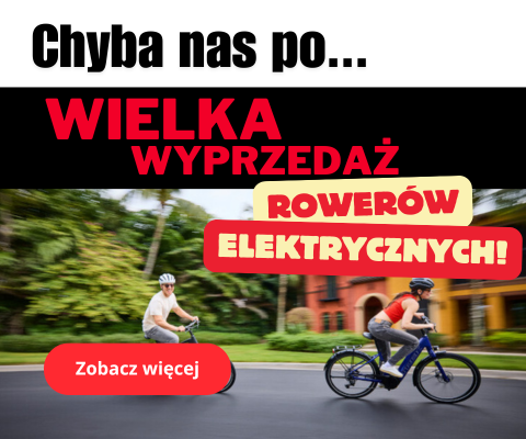 wyprzedażś rowery elektr.