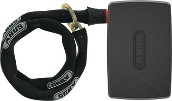 Alarm rowerowy ABUS Alarmbox 2.0 black + ACH 6KS/100