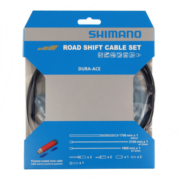 Zestaw linek i pancerzy przerzutkowych Shimano Dura-Ace OT-SP41 z powłoką polimerową