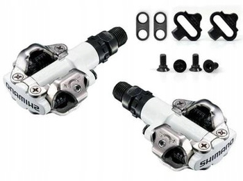 Pedały rowerowe SPD Shimano PD-M520  + bloki