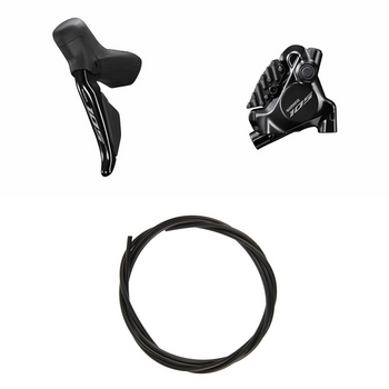 Zestaw hamulca tarczowego Shimano przód ST-R7170 1000mm