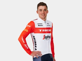 Termiczna koszulka rowerowa męska Santini Trek-Segafredo Team Replica LS z długim rękawem