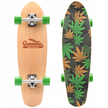 Deskorolka METEOR Cannabis fiszka cruiser klasyczn