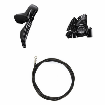 Zestaw hamulca tarczowego Shimano Dura-Ace Di2 ST-R9270/BR-R9270 prawa strona/tył 1700mm