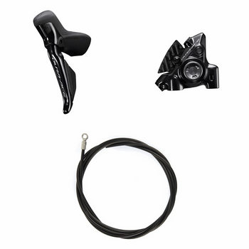 Zestaw hamulca tarczowego Shimano Dura-Ace Di2 ST-R9270/BR-R9270 lewa strona/przód 1000mm