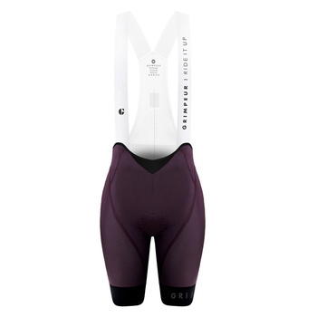 Spodenki rowerowe damskie z szelkami Grimpeur Competition Bib Shorts