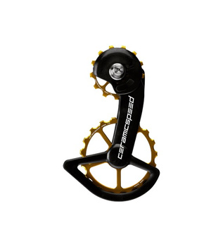 Wózek przerzutki CeramicSpeed OSPW Shimano 9100/R8000 Series Złoty