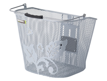 Koszyk rowerowy na kierownice Basil Basimply EC Flower