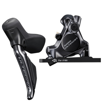 Zestaw hamulca tarczowego Shimano Ultegra Di2 ST-R8170 lewa strona/przód 1000mm