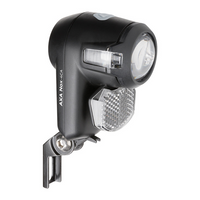 Lampka rowerowa przednia AXA NOX CITY 4 Battery, On-Off Switch
